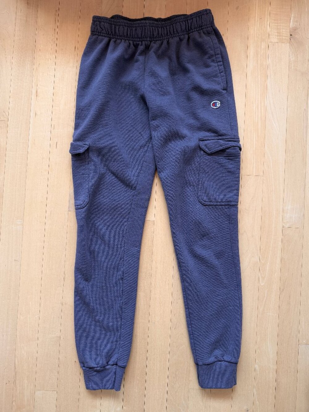 Champion Men's Powerblend Big & Tall Ankle-Length Navy Jogger Sweatpants
